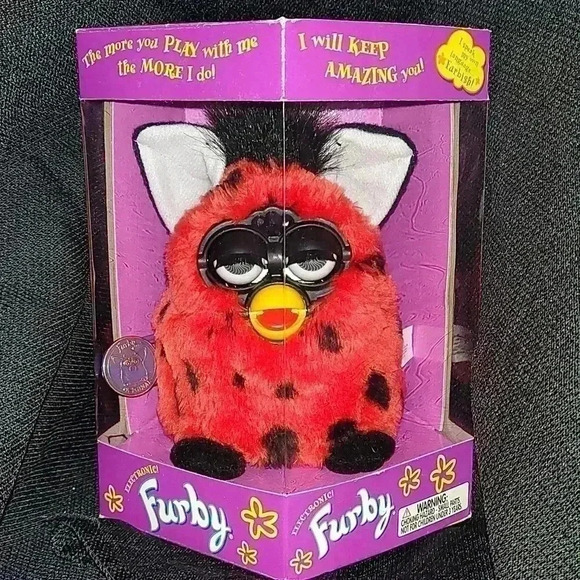 Vintage 1999 Ladybug Furby In original packaging sealed - Picture 1 of 2